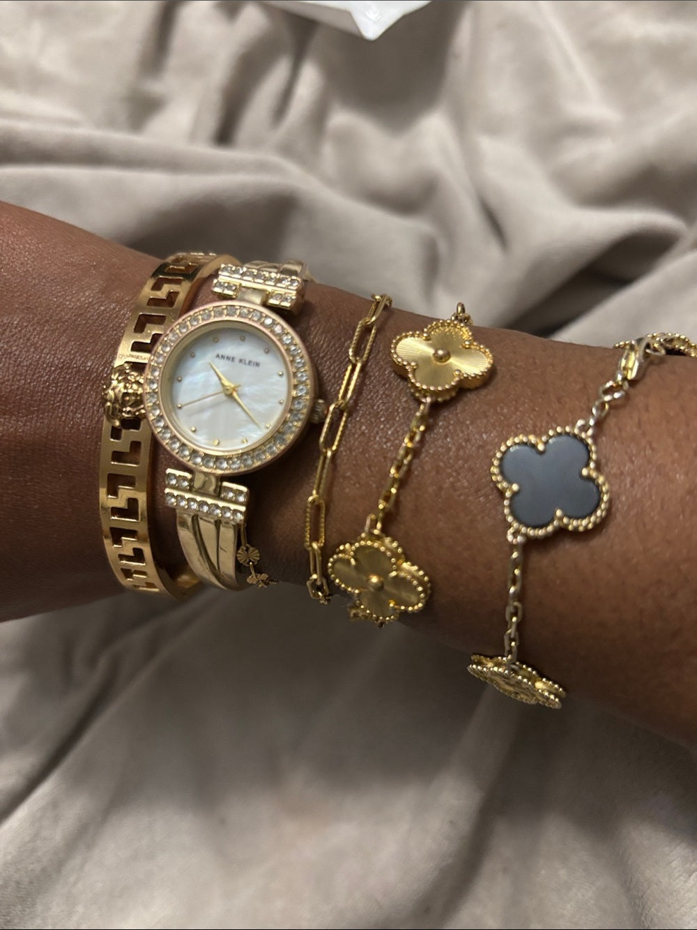 Gold V Inspired Bangle