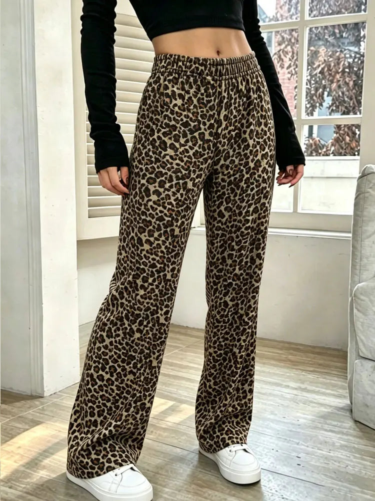 Wild Side Wide-Leg Joggers