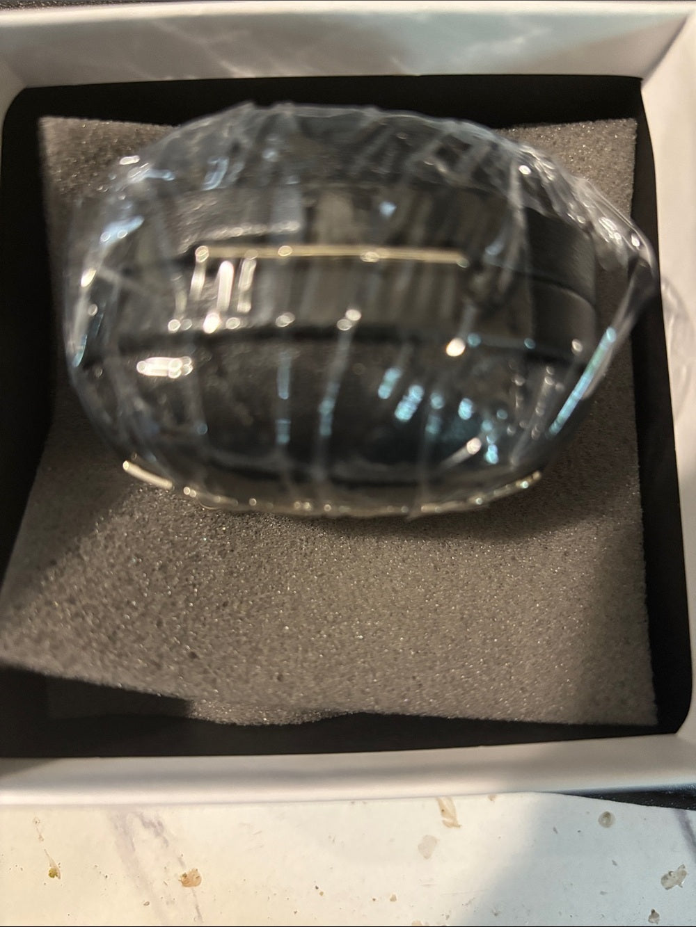 Designer Quilted Oval Mini Wrist Chain