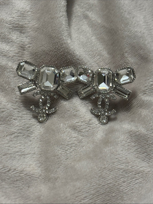 CC Bow Earrings