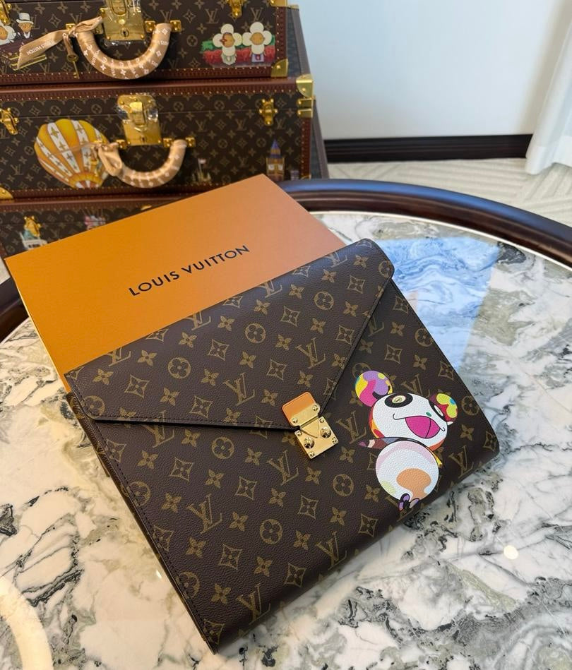 Playful LV Laptop Case