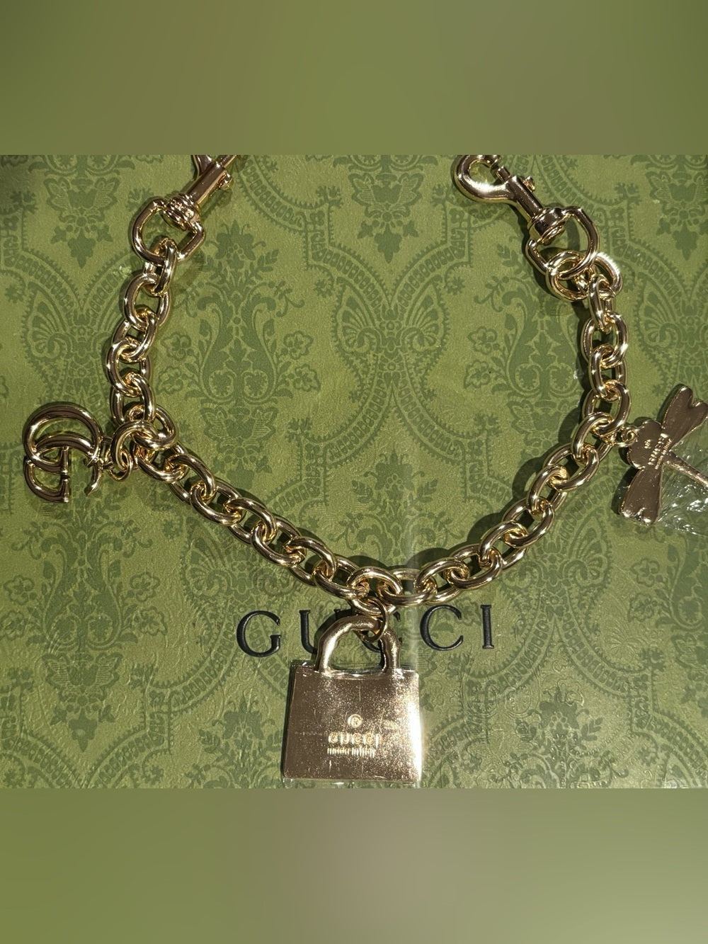 GG Gold Purse Chain