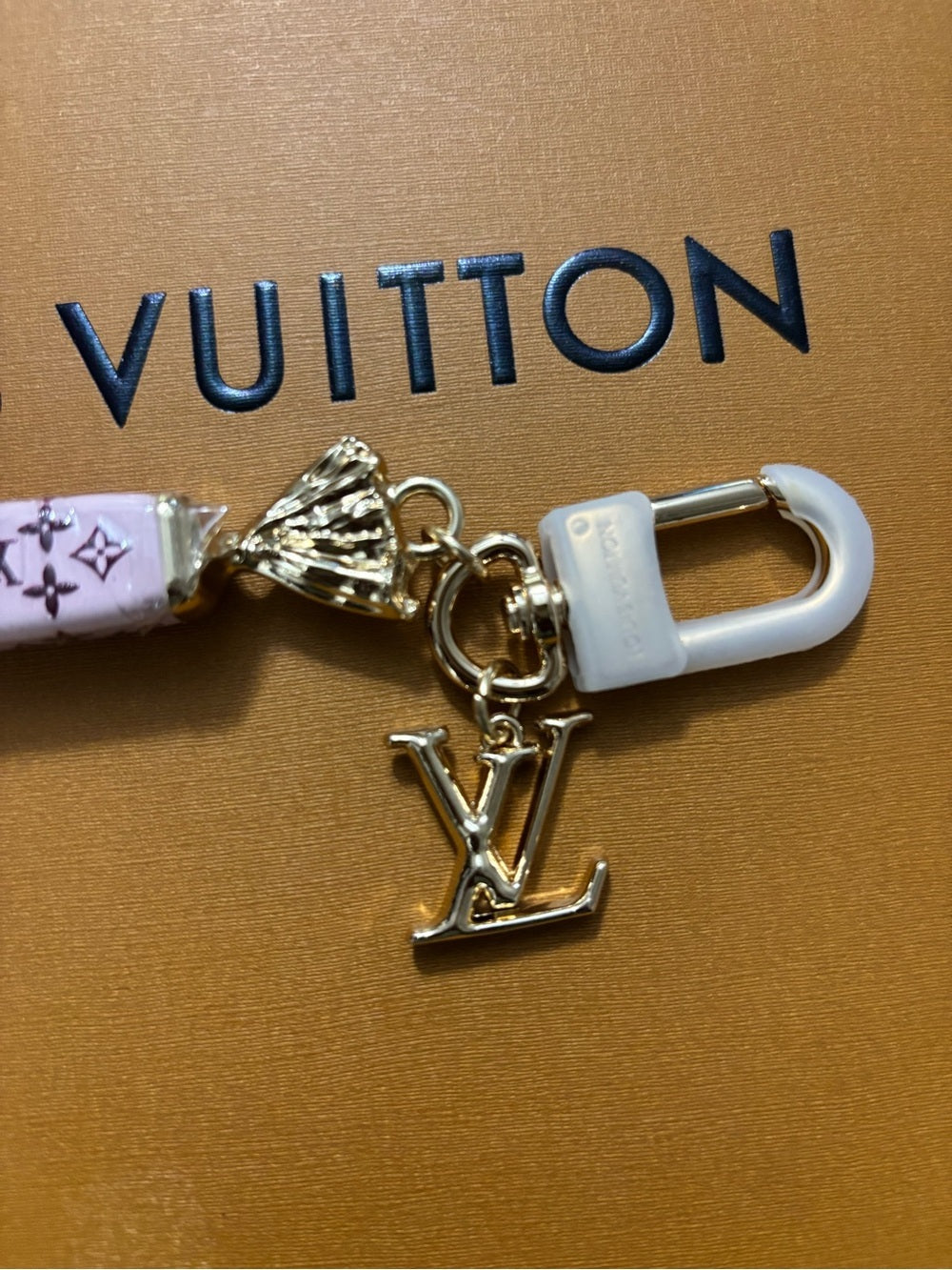 LV Candy Wrapper Charm/Keychain