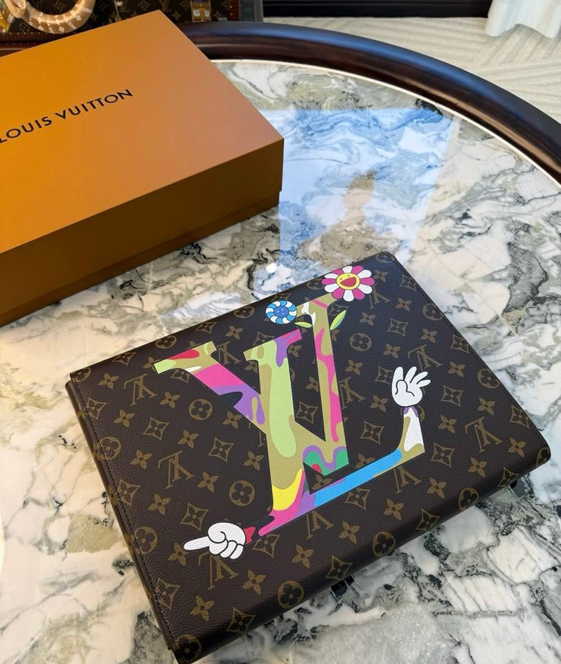 Playful LV Laptop Case