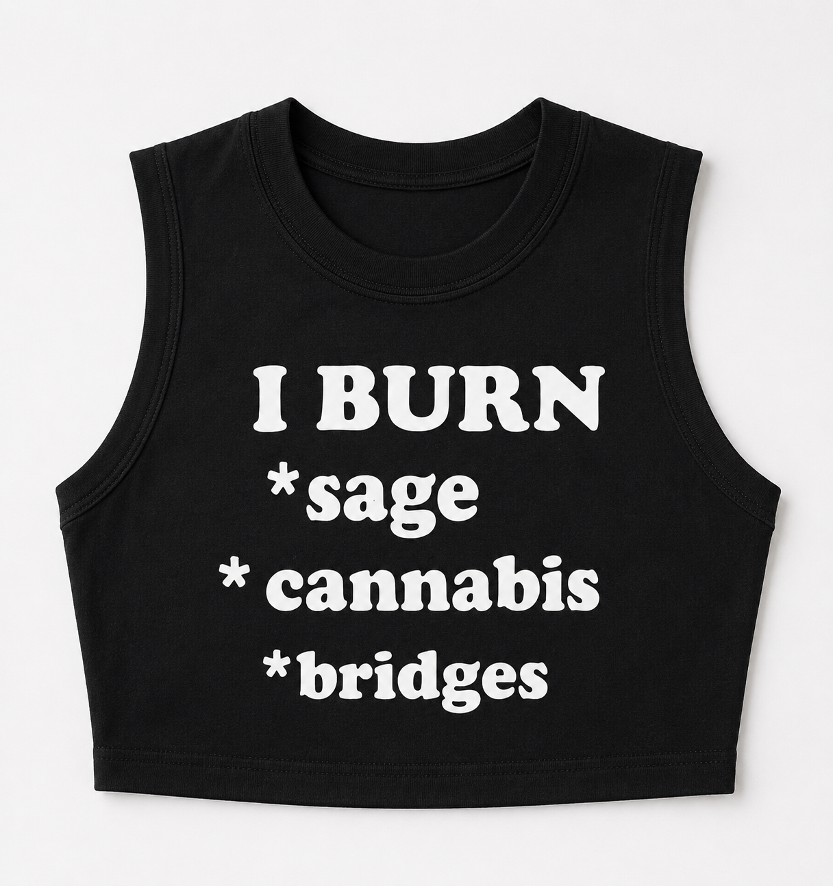 I I BURN Crop Tank – Scarlet Society