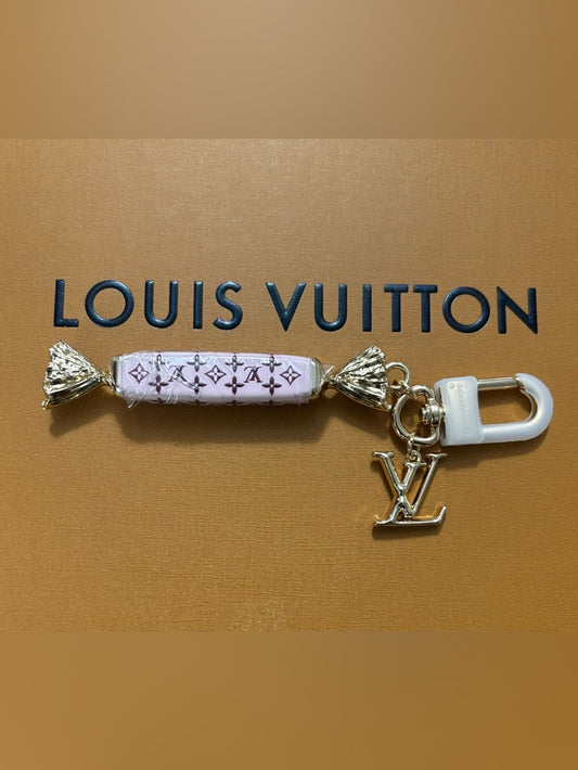 LV Candy Wrapper Charm/Keychain