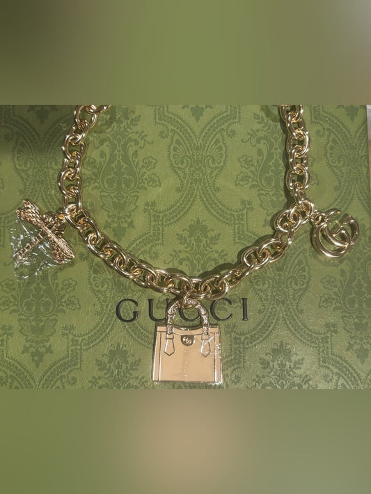 GG Gold Purse Chain