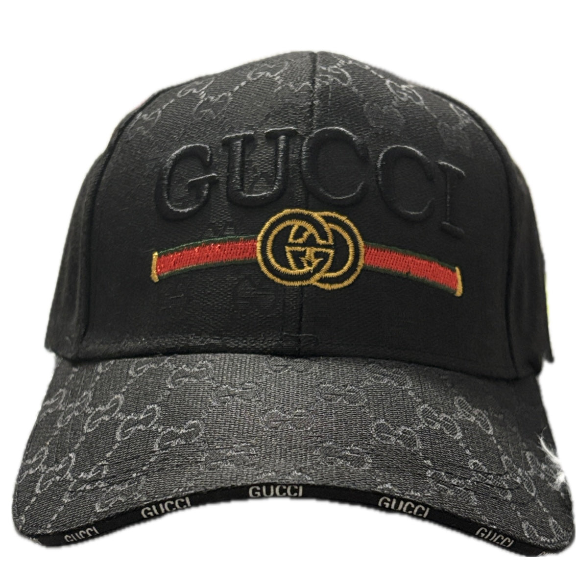 GG Midnight Monogram Signature Cap