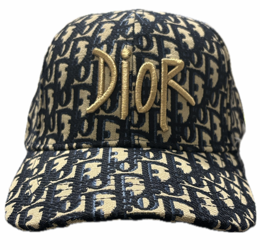 D-Inspired Monogram Baseball Cap