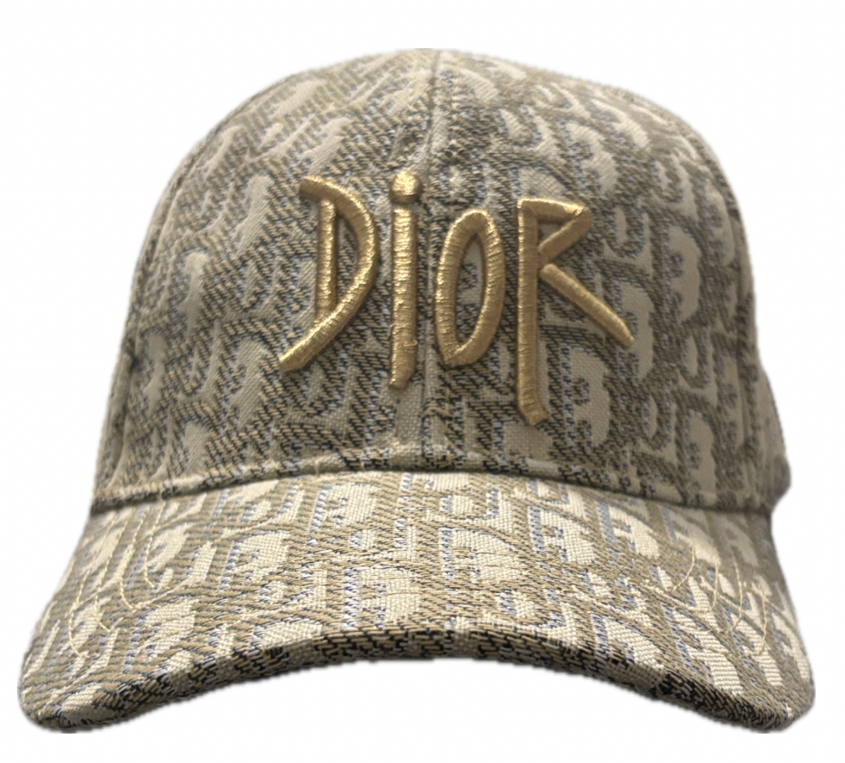 D-Inspired Monogram Baseball Cap