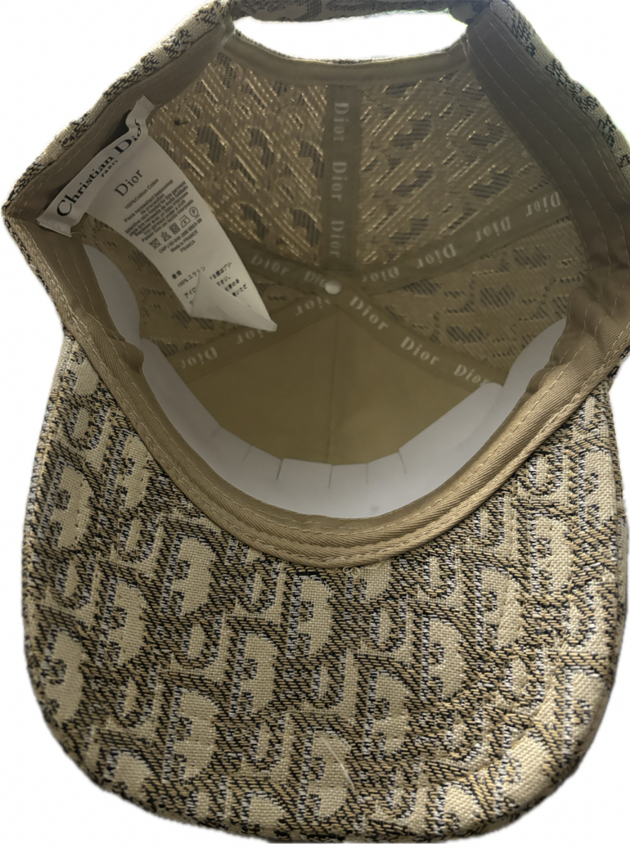 D-Inspired Monogram Baseball Cap