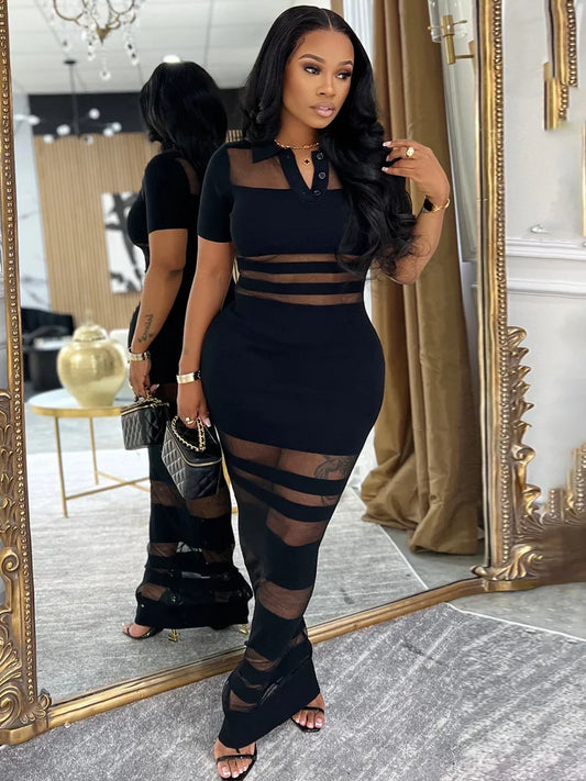Cross the Line Maxi Dress