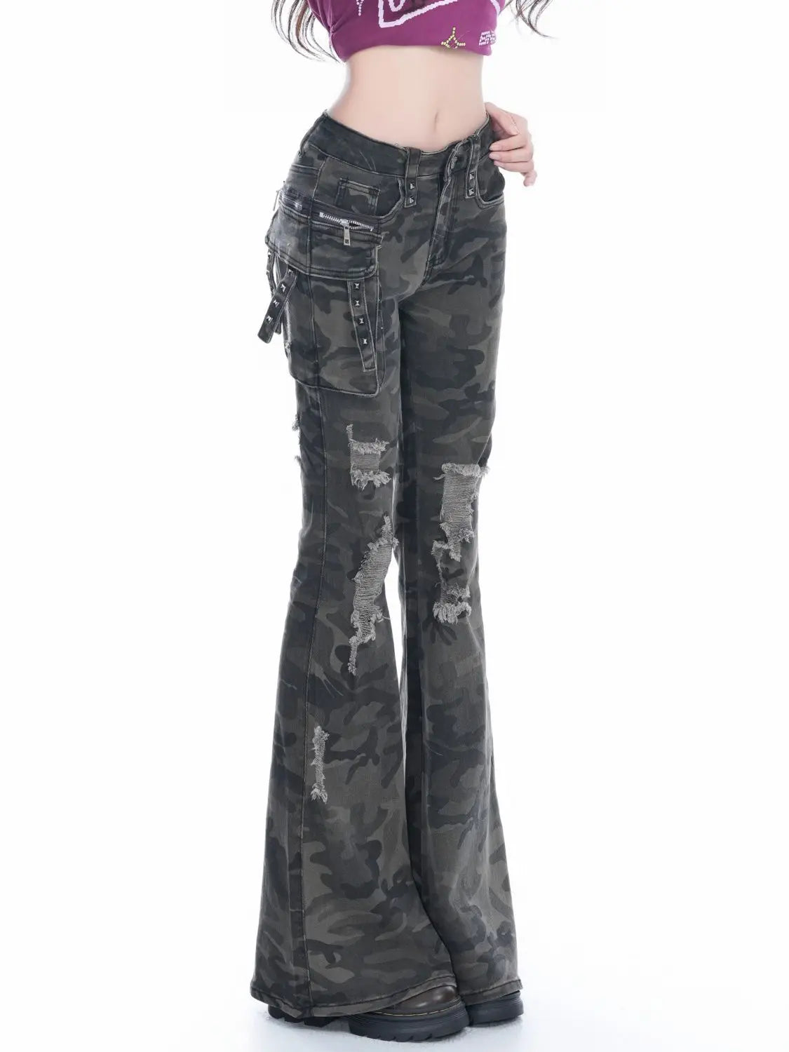 Midnight Recon Flare Jeans