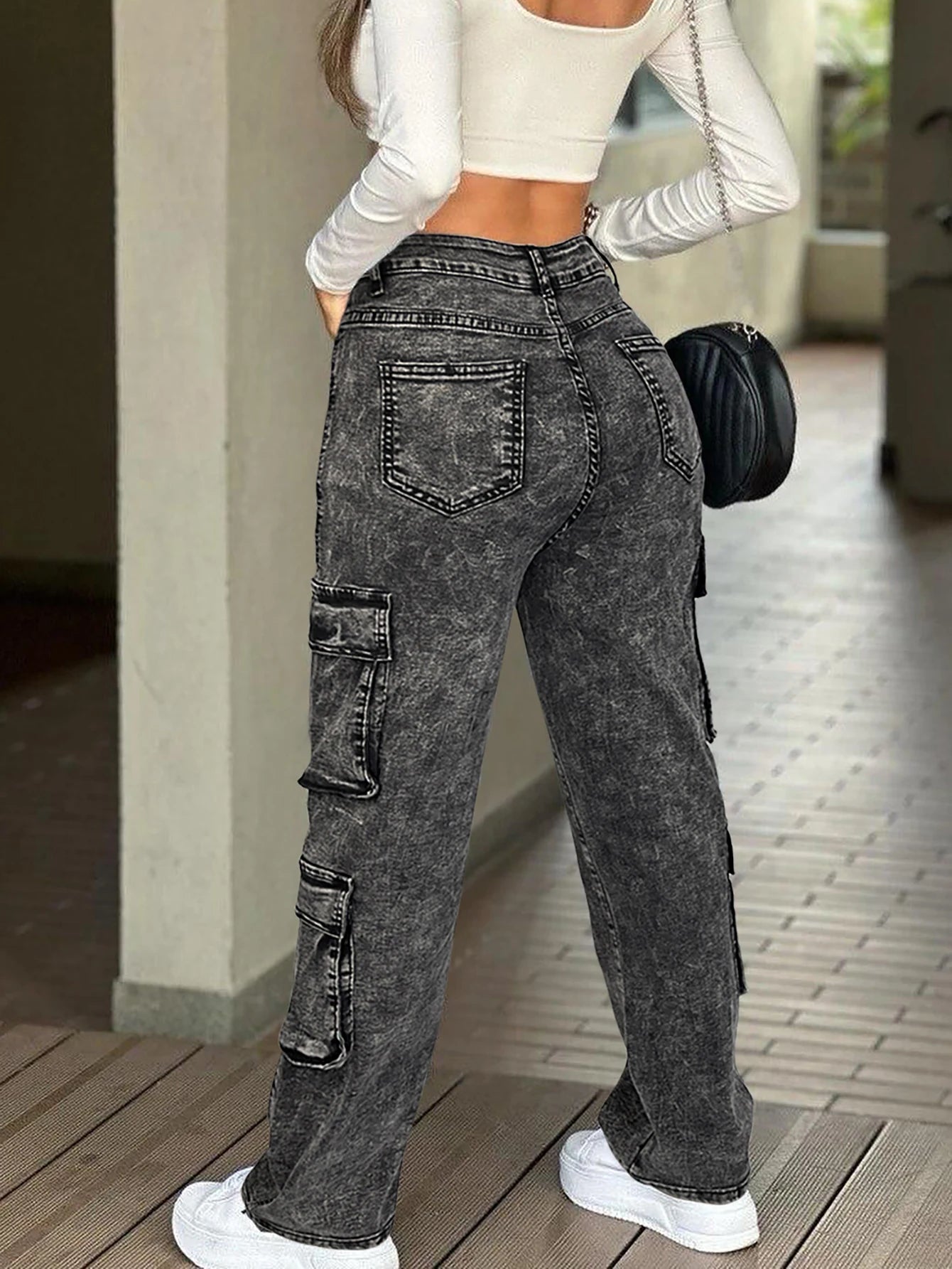 She’s In Command Cargo Jeans