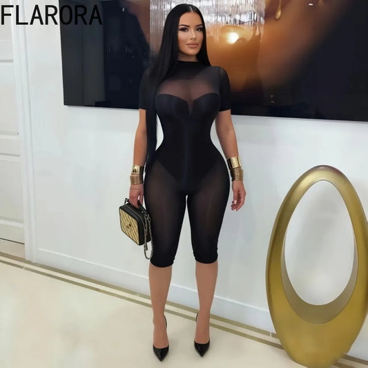 Second Skin Sheer Contour Romper