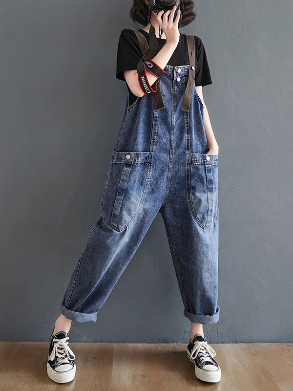 Urban Ease Denim Overalls