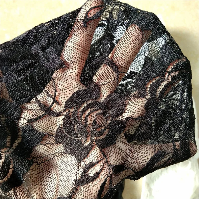 Midnight Rose Lace Leggings
