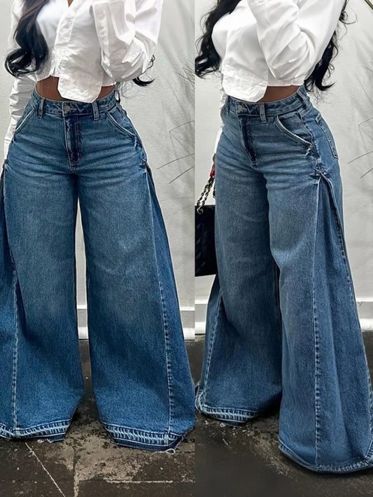 Skyline Wide-Leg Jeans