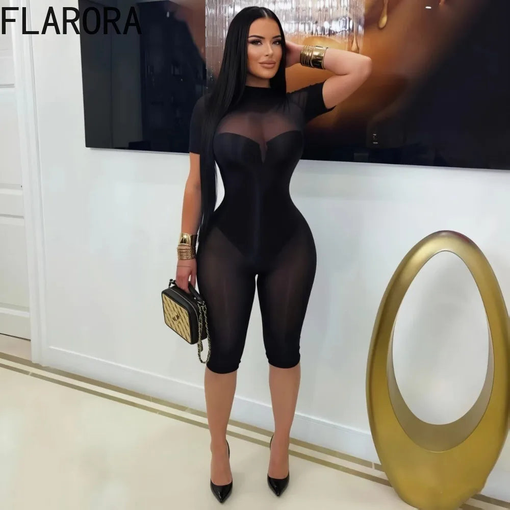 Second Skin Sheer Contour Romper