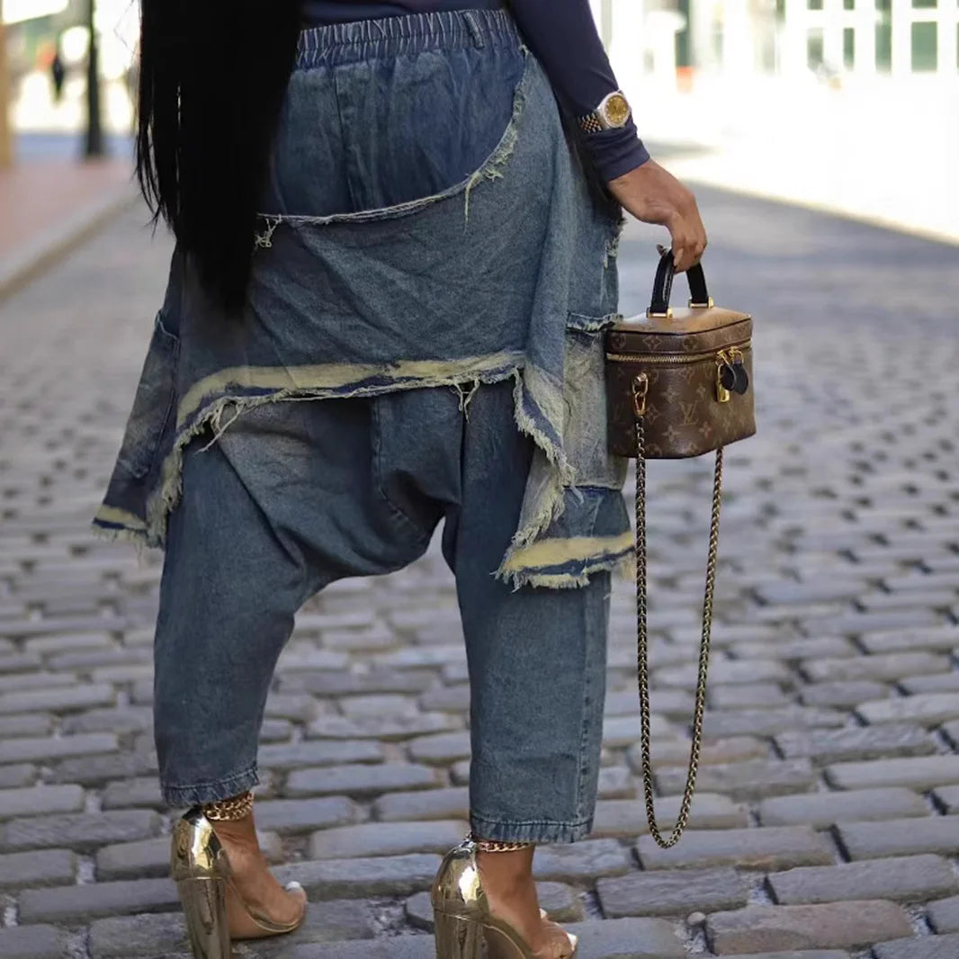 Edge Theory Harem Jeans