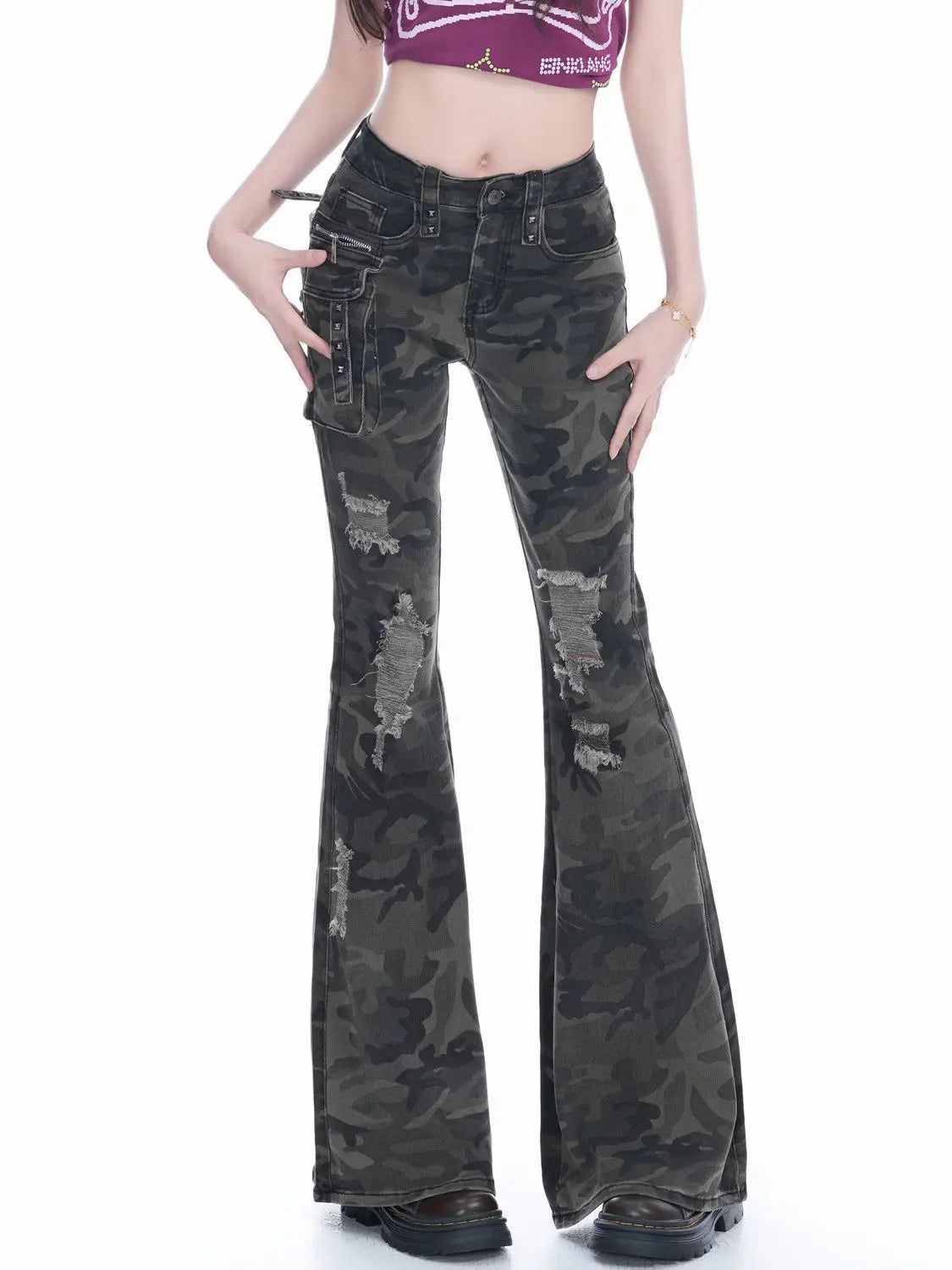Midnight Recon Flare Jeans