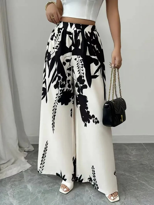 Botanical Luxe Palazzo Pants