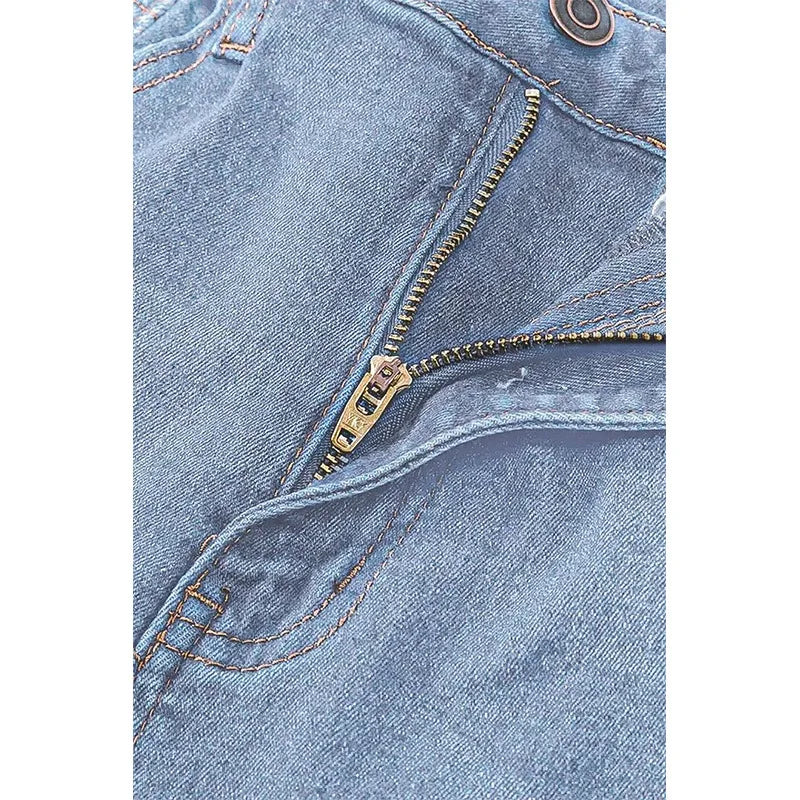 Bella Flare Distressed Jeans