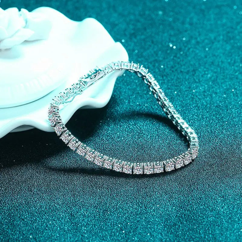 Eternal Brilliance Moissanite Tennis Bracelet