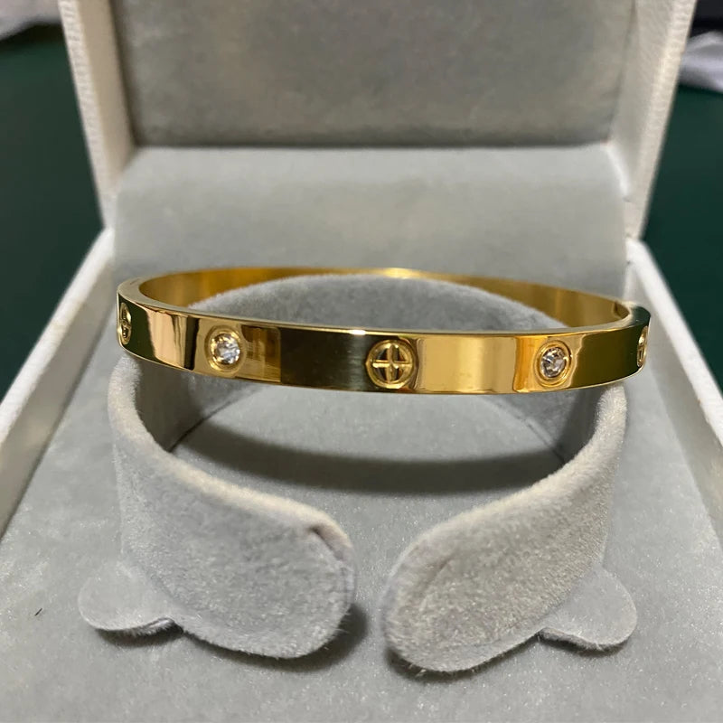 Signature Steel Bangle