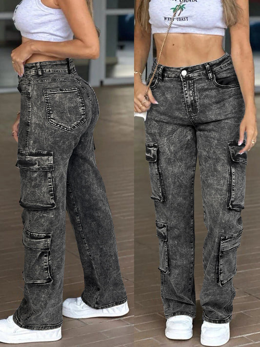 She’s In Command Cargo Jeans