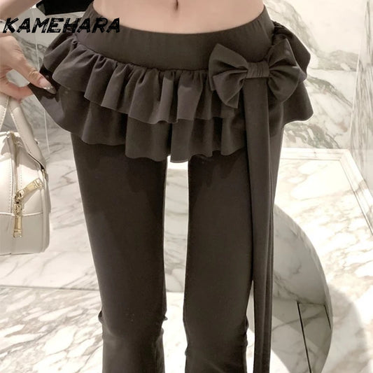Runaway Ruffle Flare Pants