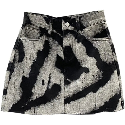 Wild Intentions Denim Mini Skirt