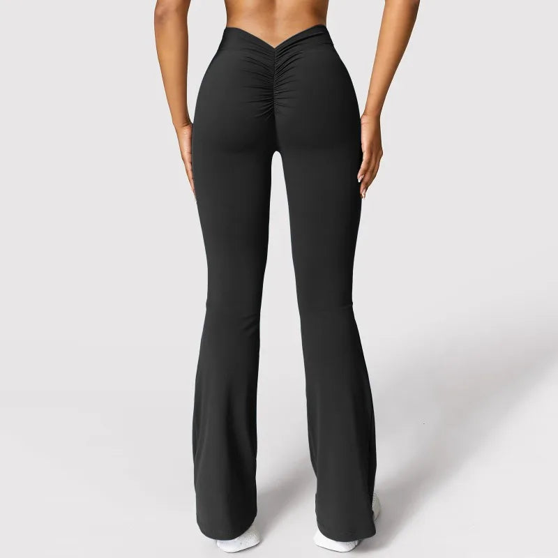 Women's V-Waist Sculpt Flare Leggings
