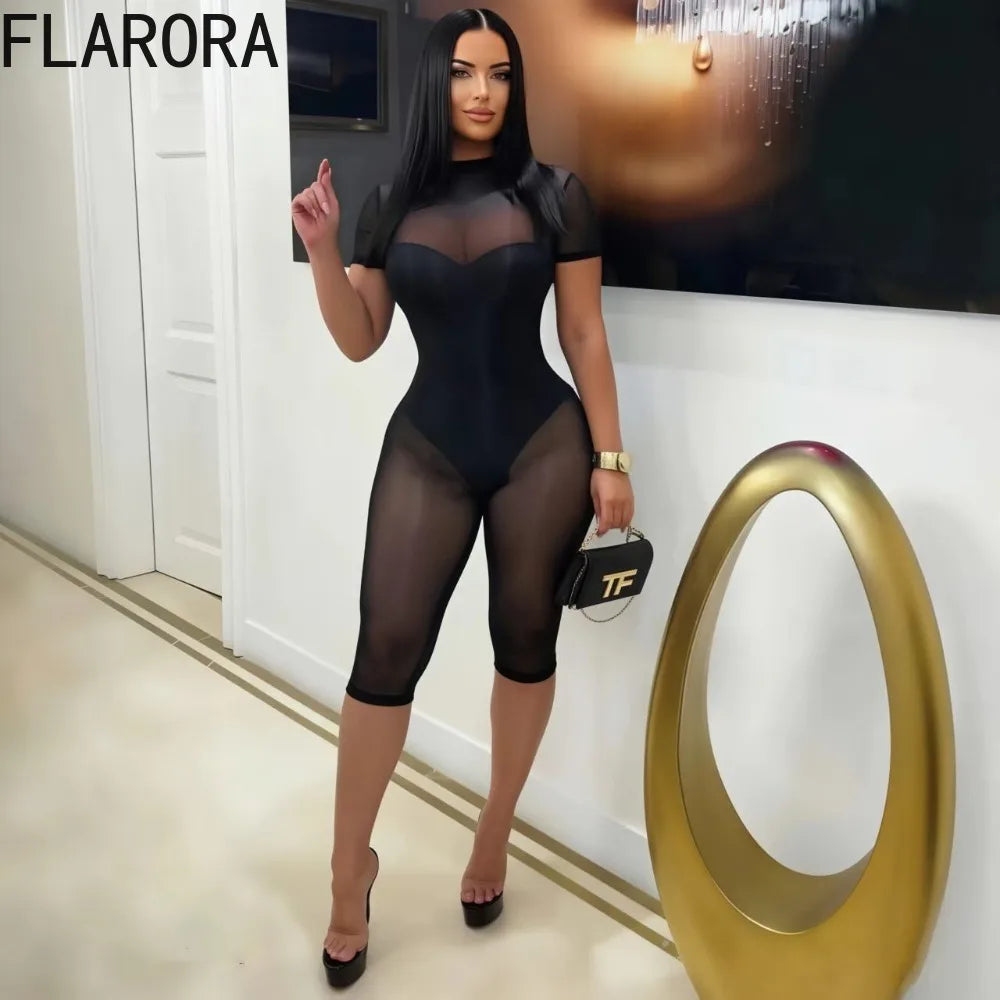 Second Skin Sheer Contour Romper