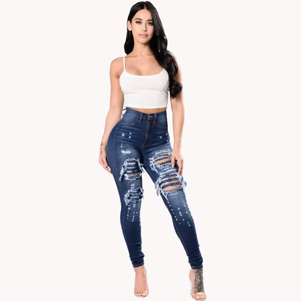 Bad Intentions Distressed Skinny Jeans