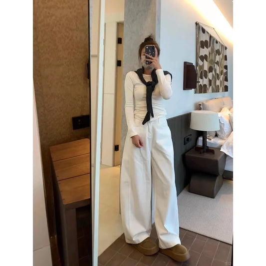 Cloud Nine Wide-Leg Jeans