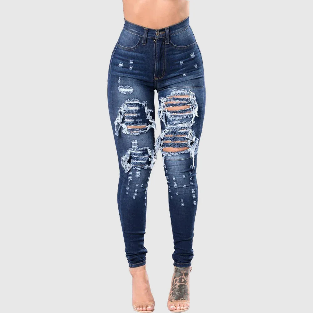 Bad Intentions Distressed Skinny Jeans