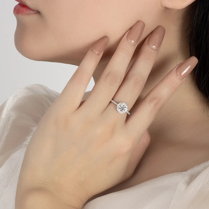 Radiant Promise Halo Ring