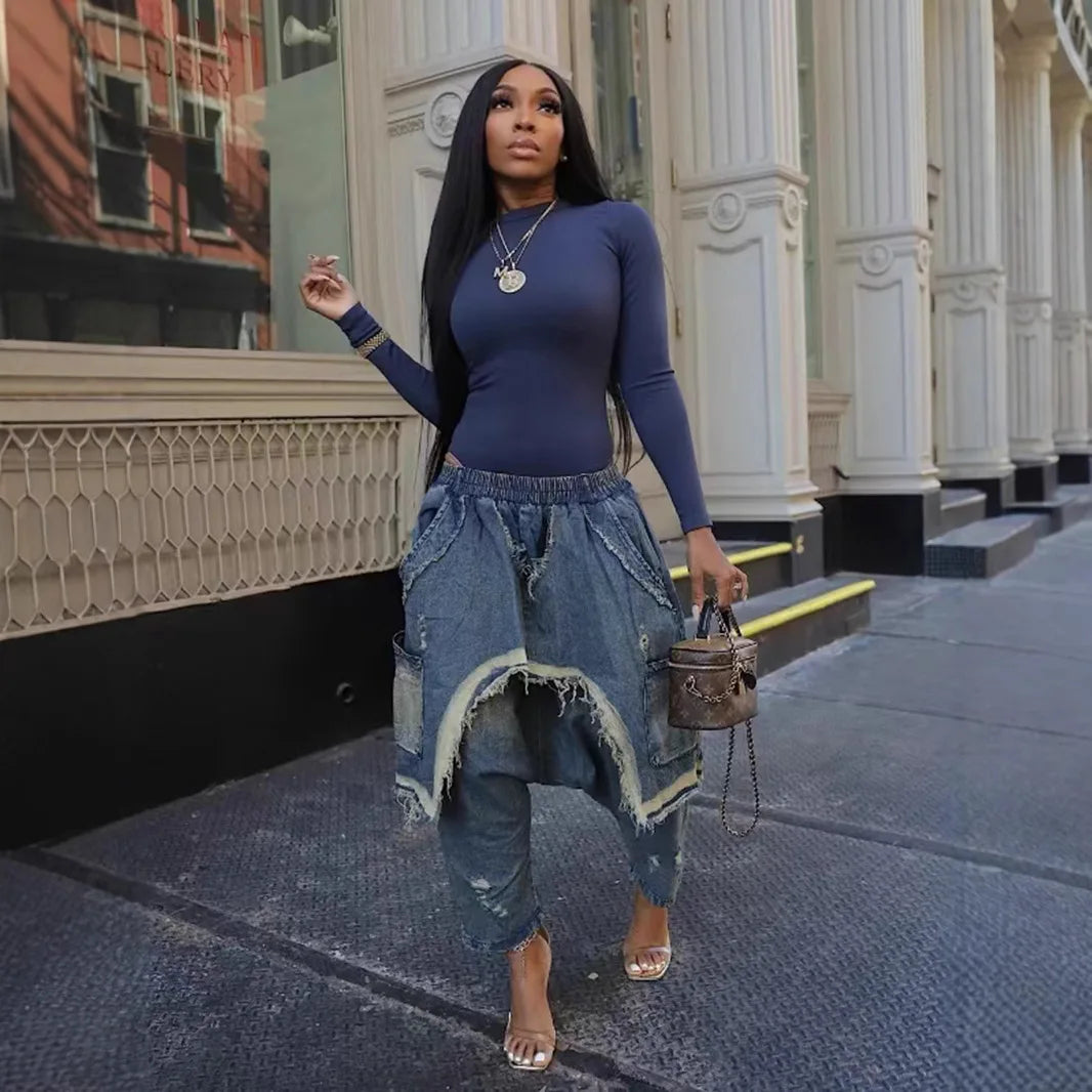 Edge Theory Harem Jeans