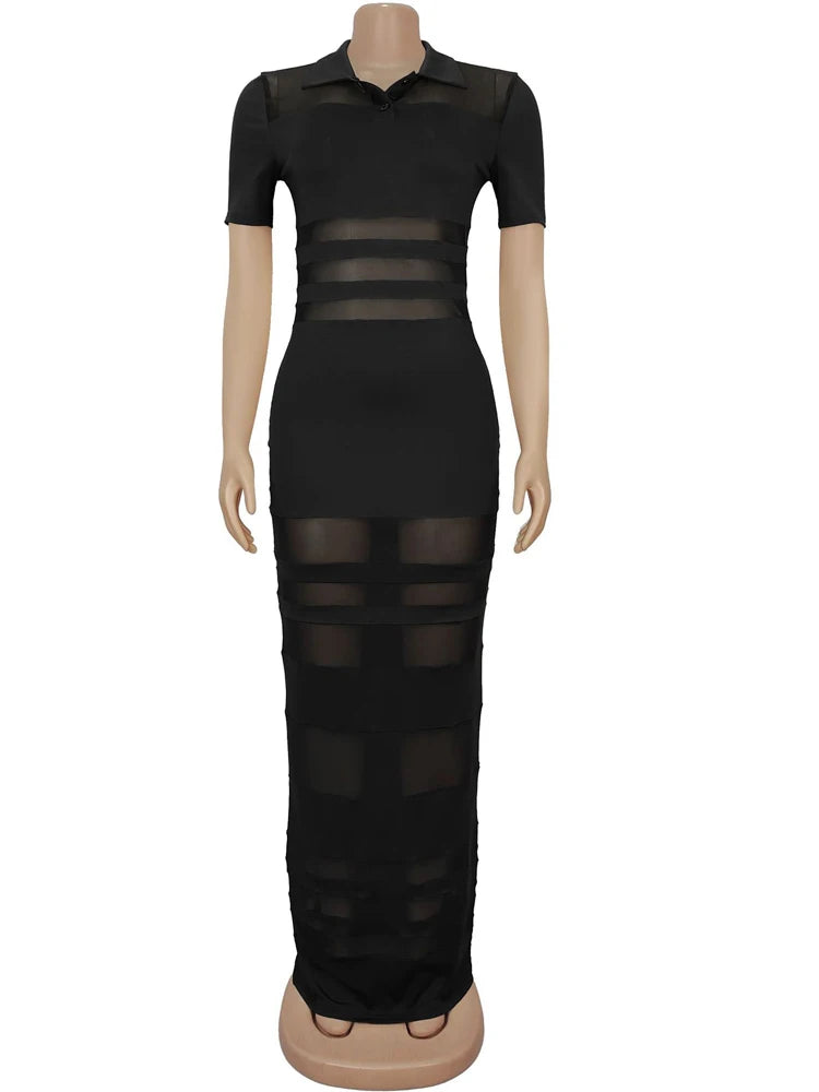 Cross the Line Maxi Dress