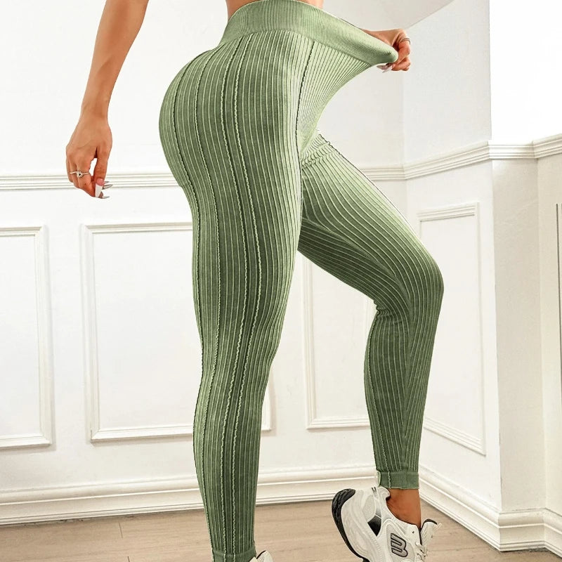Power Sculpt Ribbed Leggings