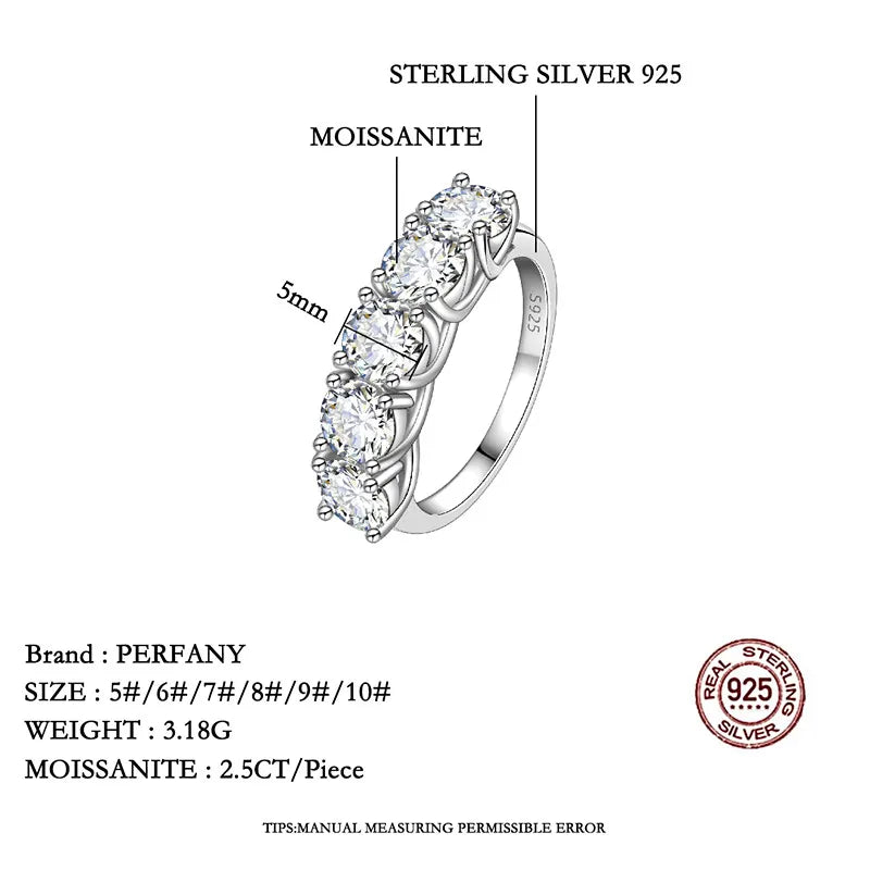 Forever Yours Moissanite Ring