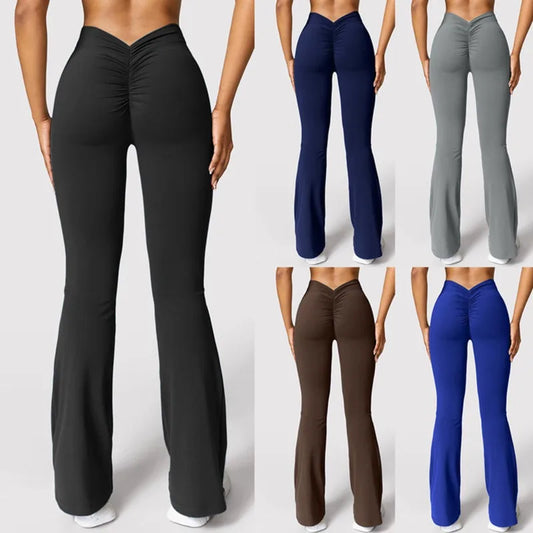 Women's V-Waist Sculpt Flare Leggings
