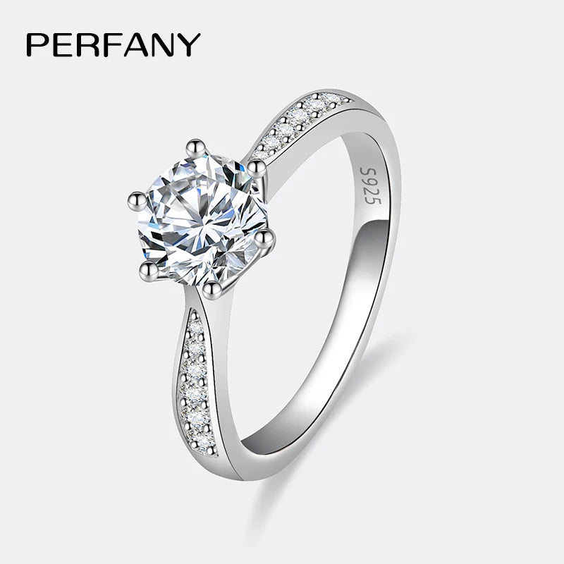 Timeless Promise Moissanite Ring