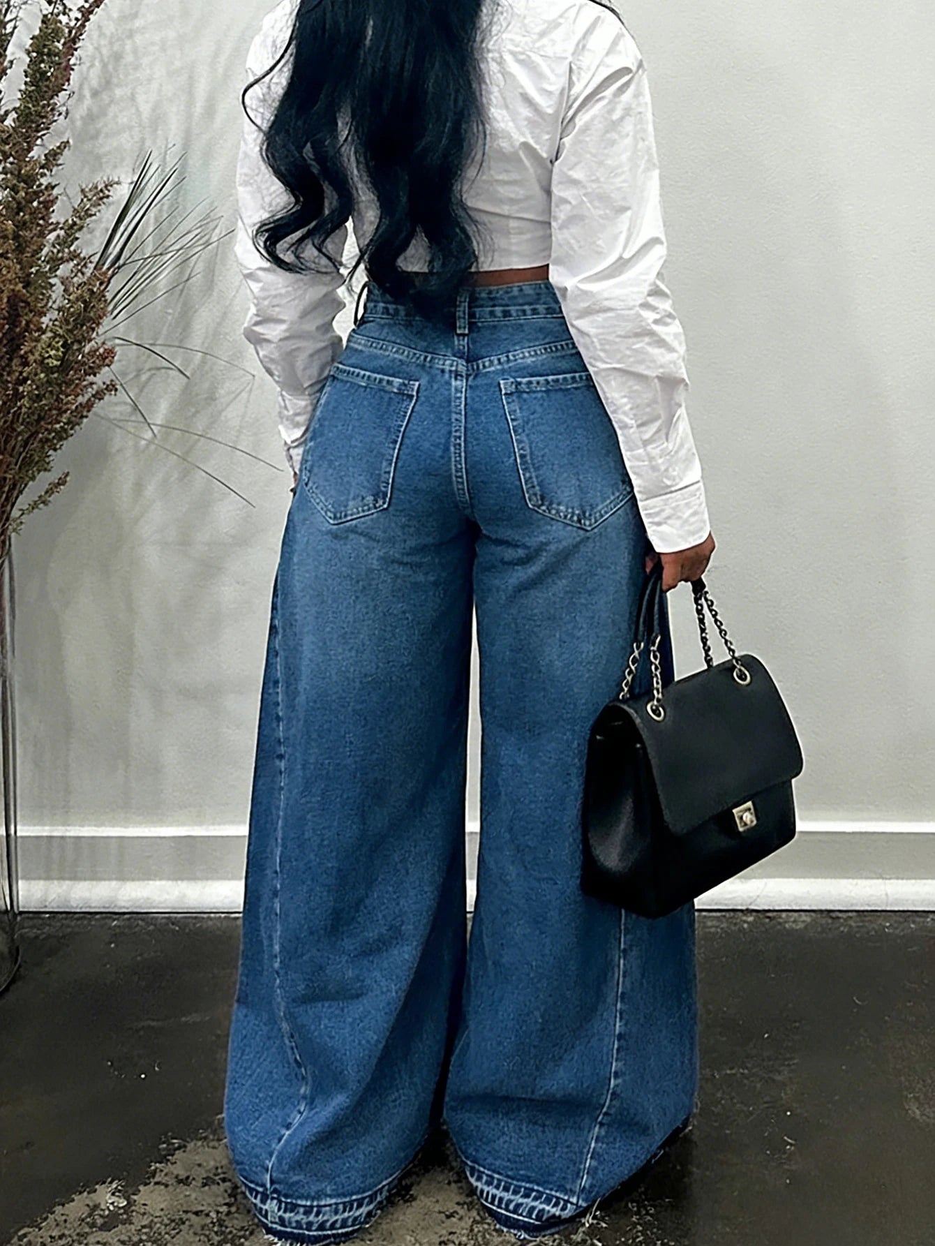 Skyline Wide-Leg Jeans
