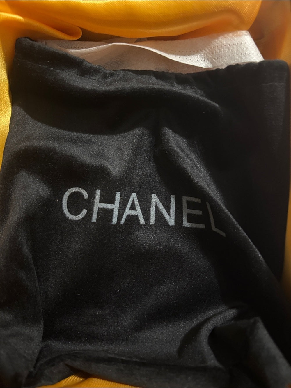 CHANEL Black Enamel Golf Marker Set with Pink, Light Blue & White Accents
