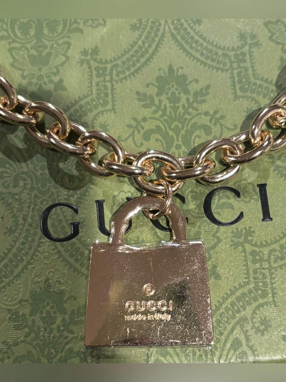 GG Gold Purse Chain