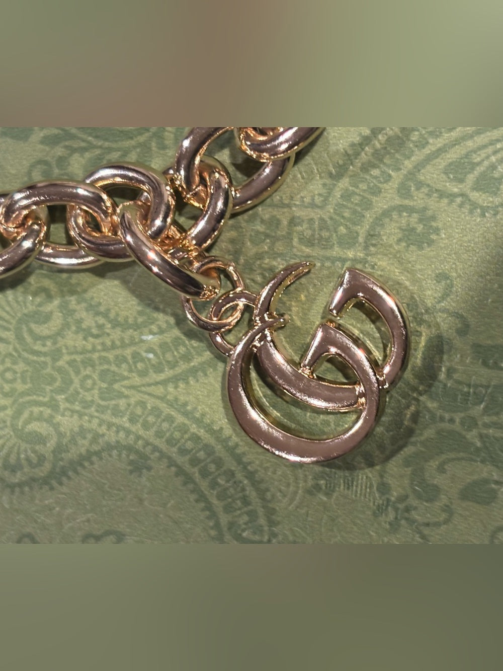 GG Gold Purse Chain
