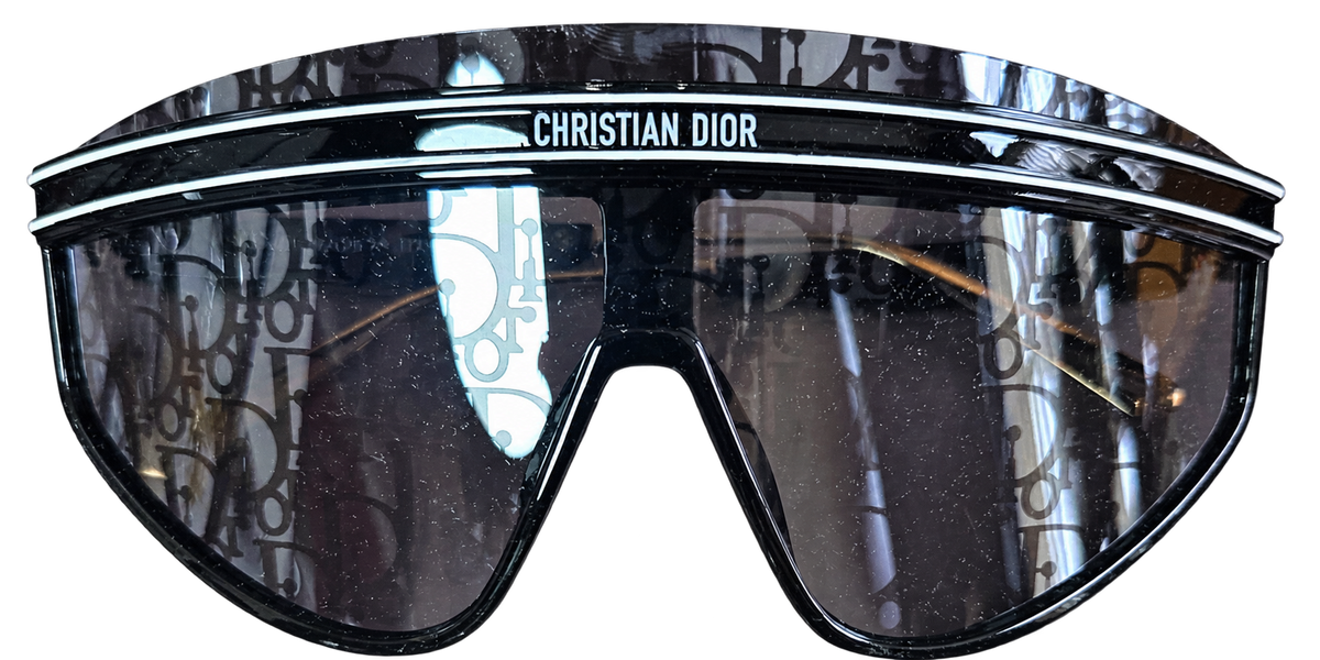 Christian Dior Oversized Visor Sunglasses